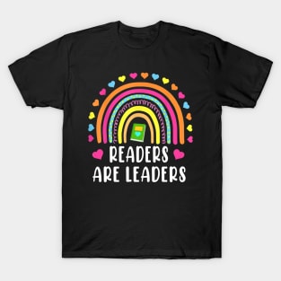 Readers Are Leaders  reading lover book lover T-Shirt